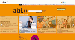 Desktop Screenshot of abi-magazin.de