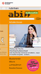 Mobile Screenshot of abi-magazin.de
